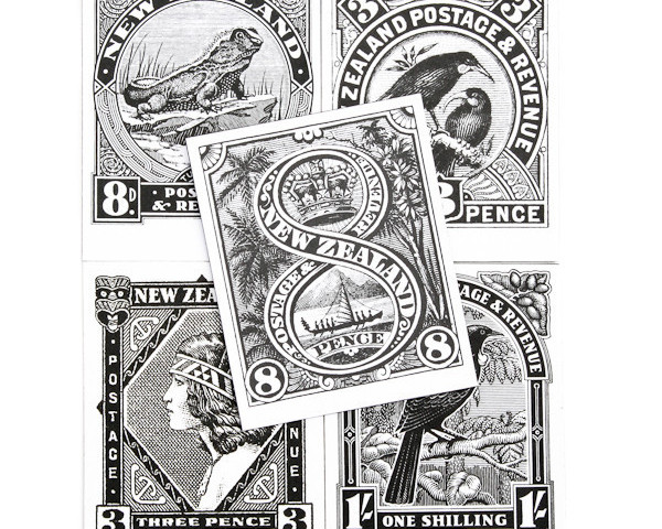 New Zealand Stamp Magnet