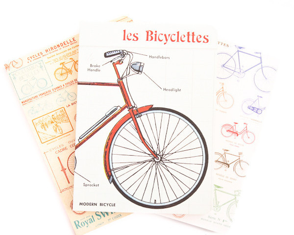 Cavallini Vintage Bicycles Notebook