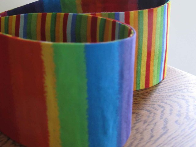 Rainbow custom-made headbands