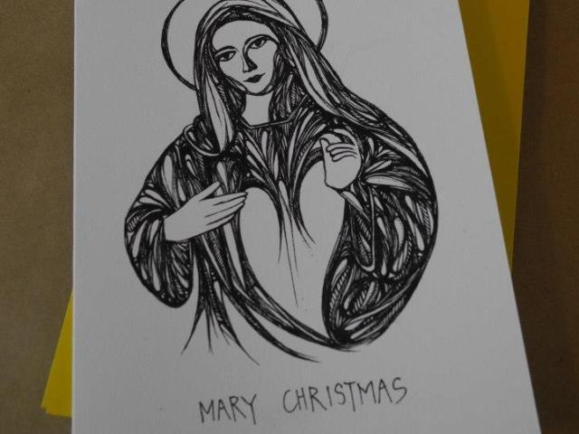 Mary Christmas – card