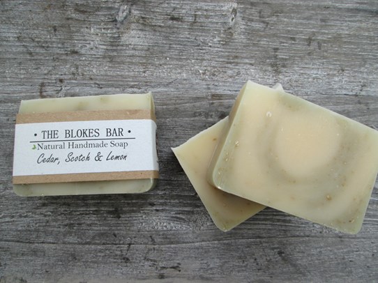 Cedar Scotch and Lemon Soap