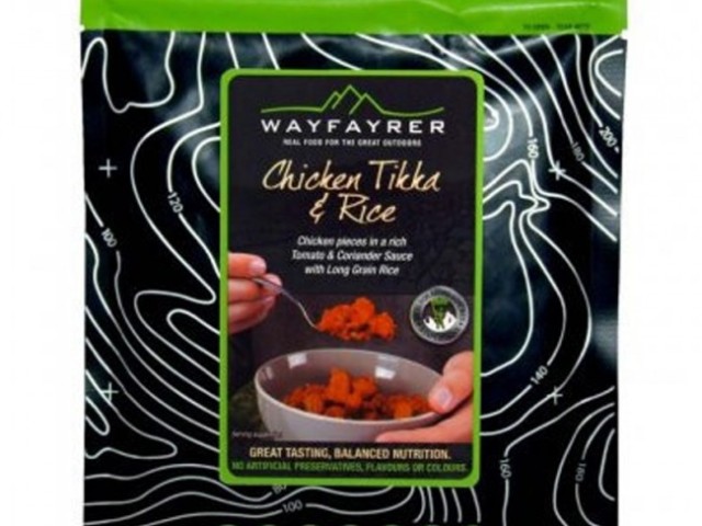 Wayfayrer Chicken Tikka Masala and Rice – Camping Food