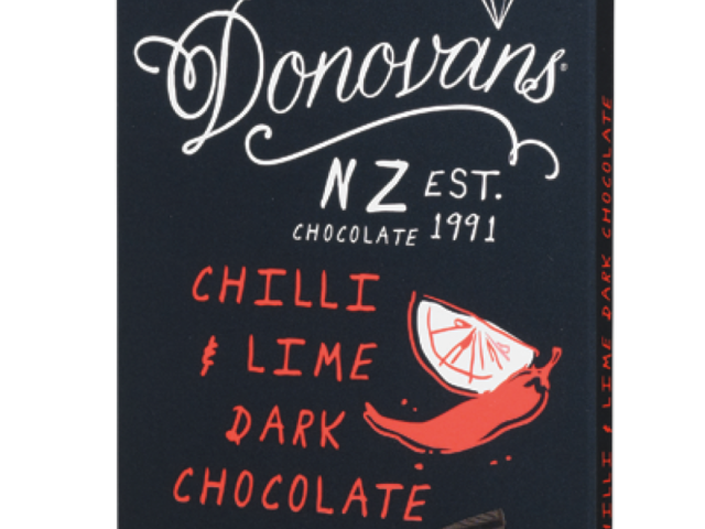 Chilli & Lime 60% Dark Chocolate 100g Bar