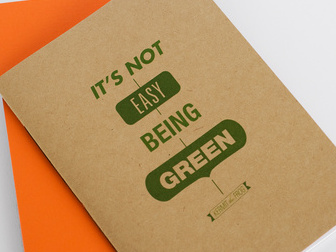 It’s Not Easy Being Green Notebook