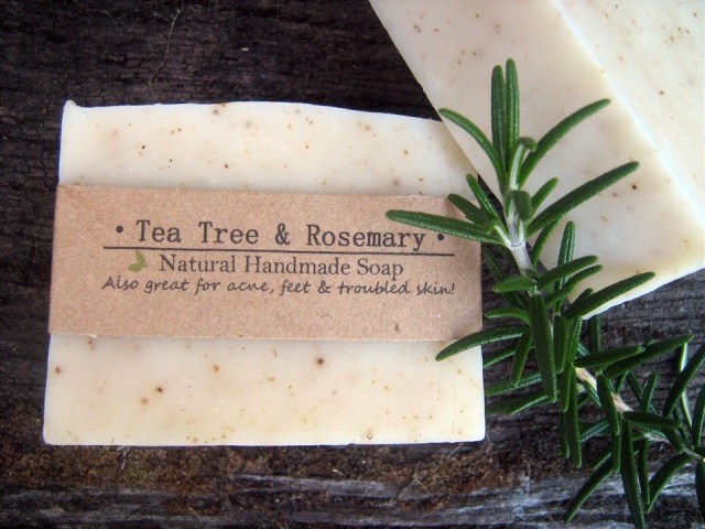 Tea Tree and Rosemary Soap